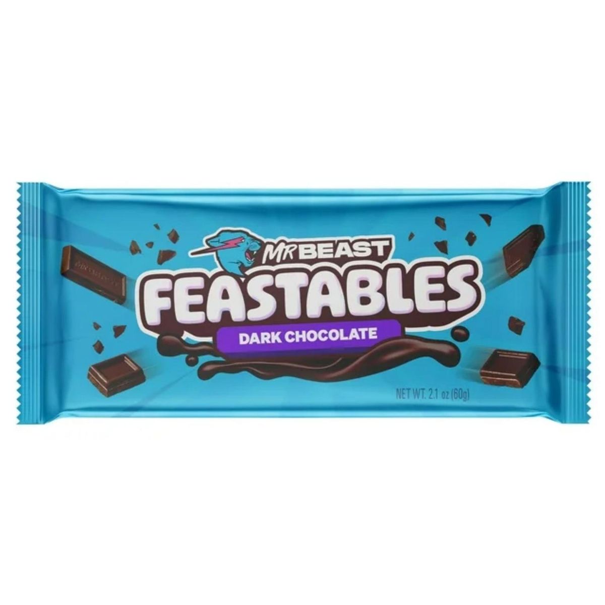 GENERICO - Chocolate Amargo Feastables Mr Beast - 60 g