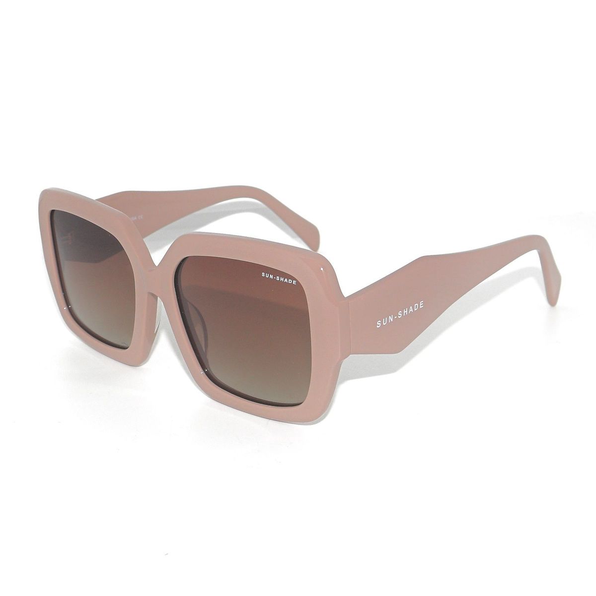 SUN SHADE - Lentes de sol de moda Europea-  IVORY/DESERT ROSE