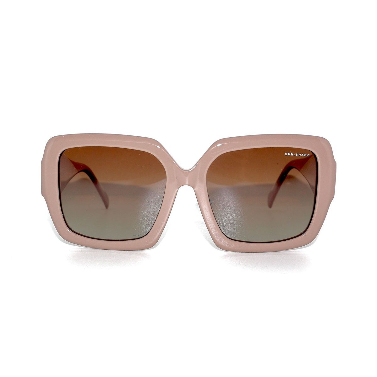 SUN SHADE - Lentes de sol de moda Europea-  IVORY/DESERT ROSE