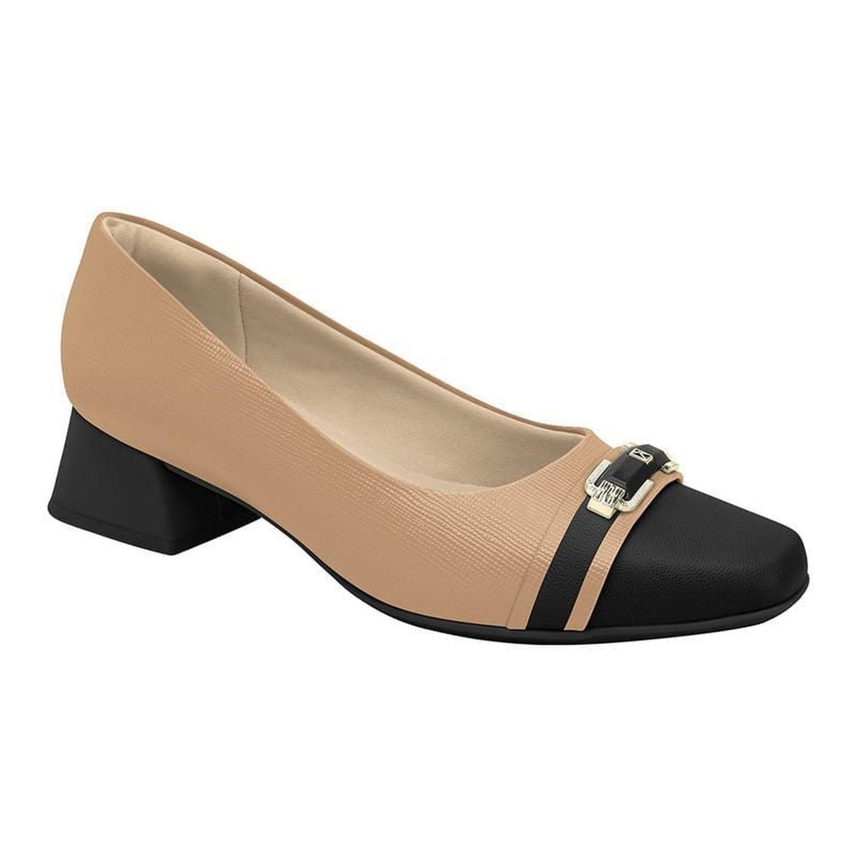 PICCADILLY - ZAPATO MUJER PICCADILLY VESTIR NUDE/PRETO 16007700000005