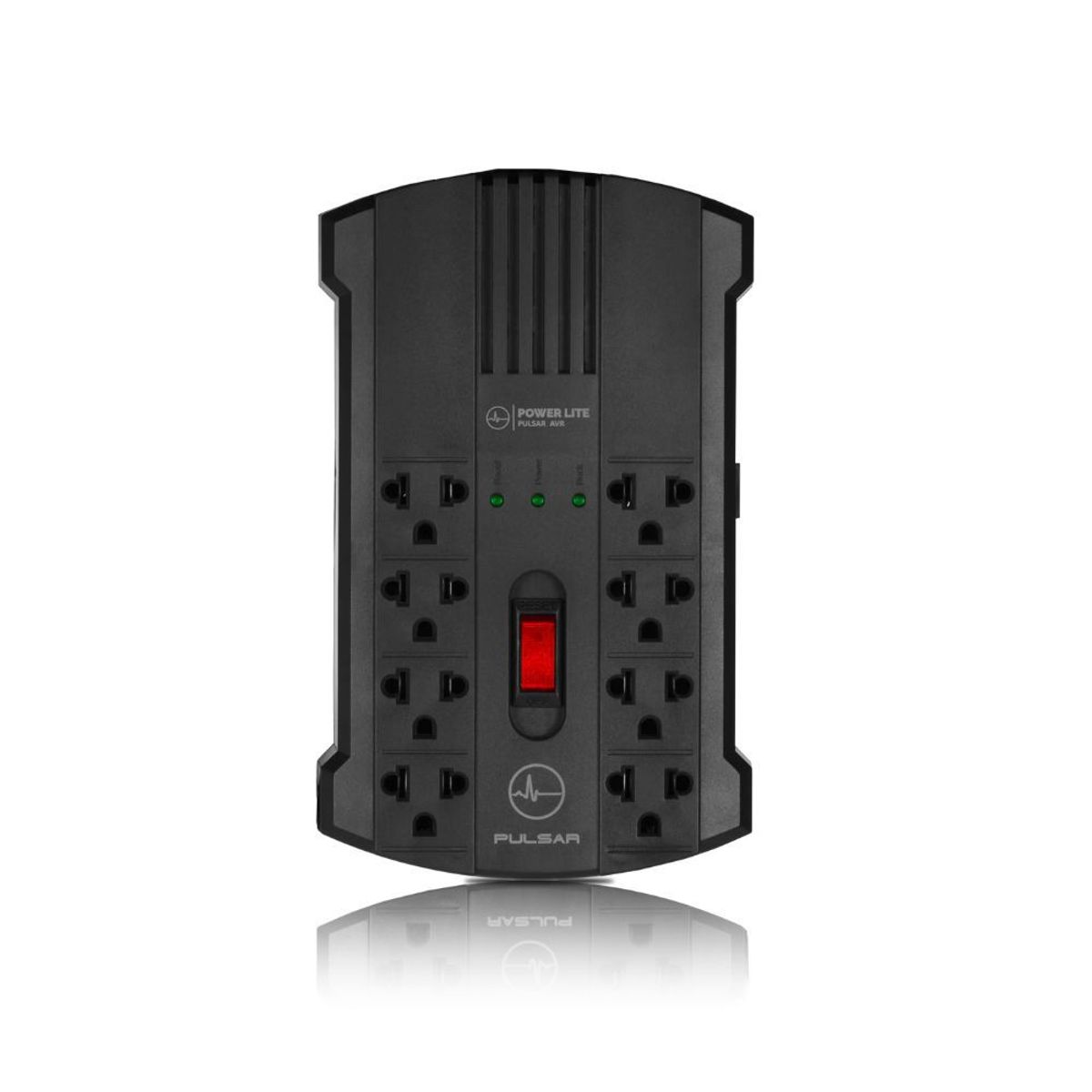 POWER LITE - Estabilizador Power Pulsar PLI 1200 VA Negro