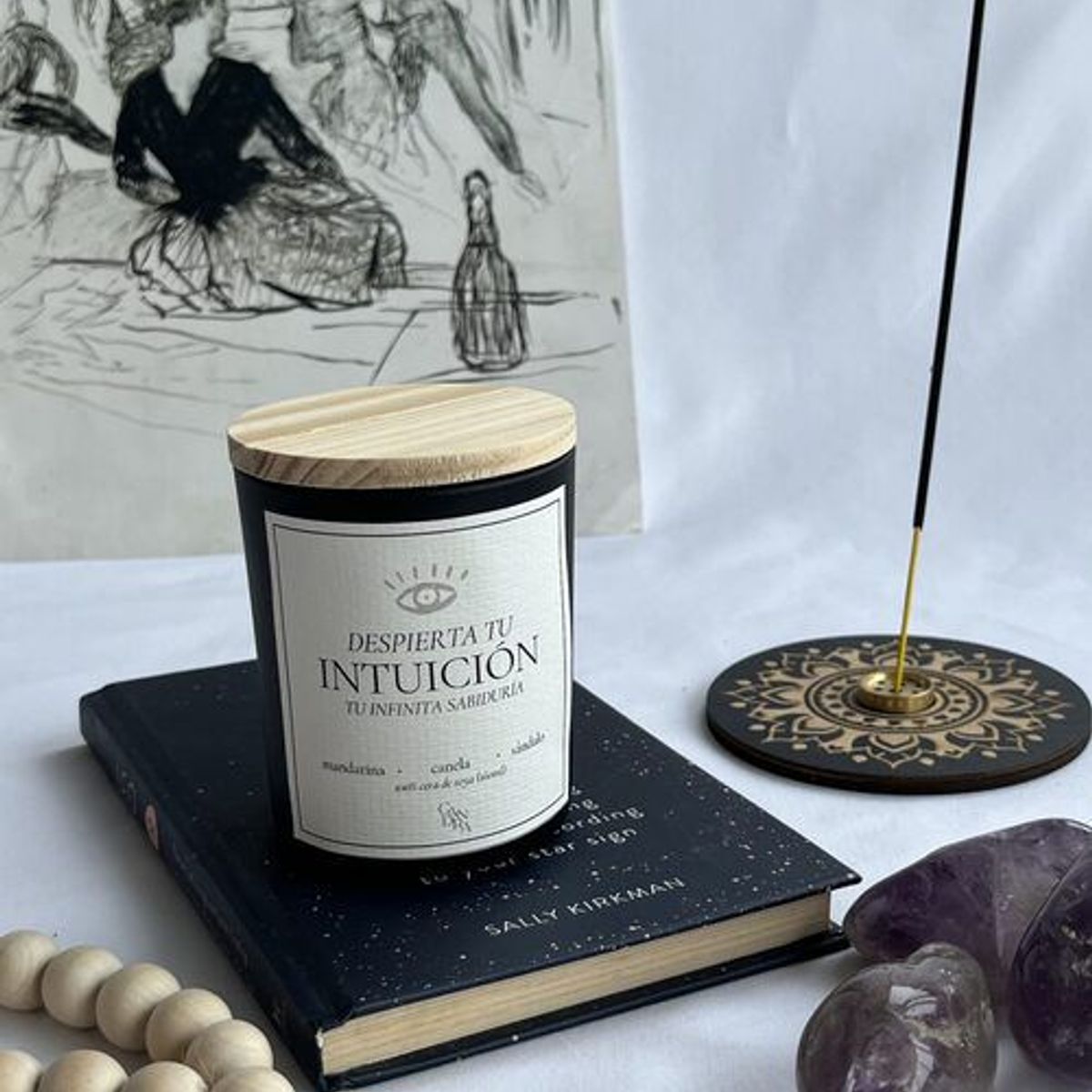 CANDRA - Vela Vidrio Despierta tu Intuición