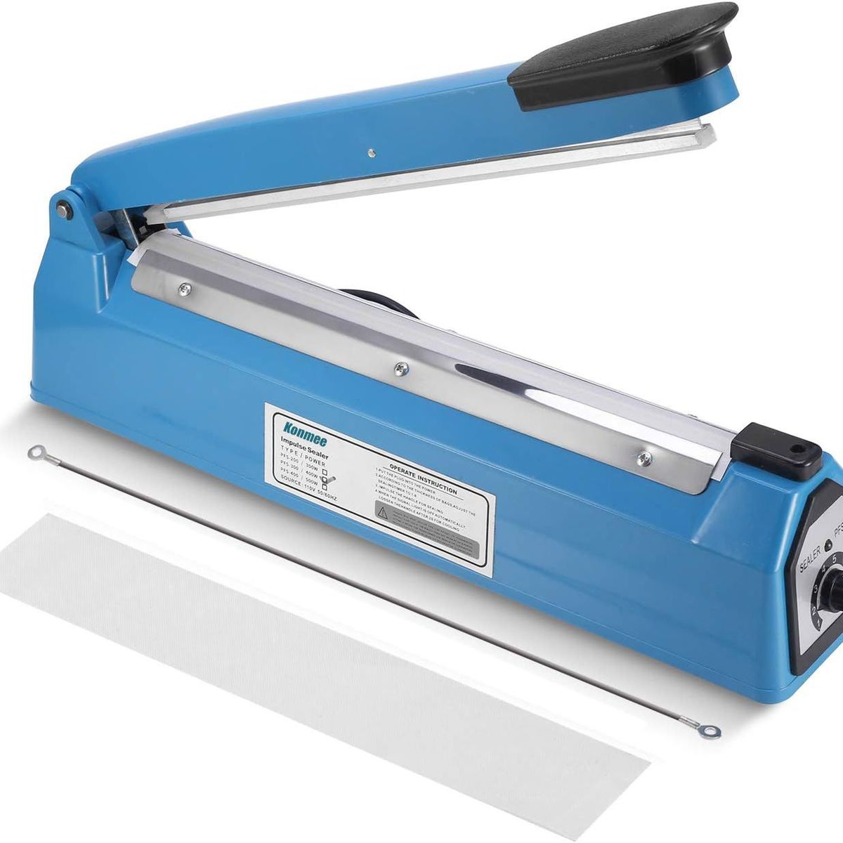 GENERICO - Sellador de Bolsa de Plastico  De 40 Cm con Repuesto