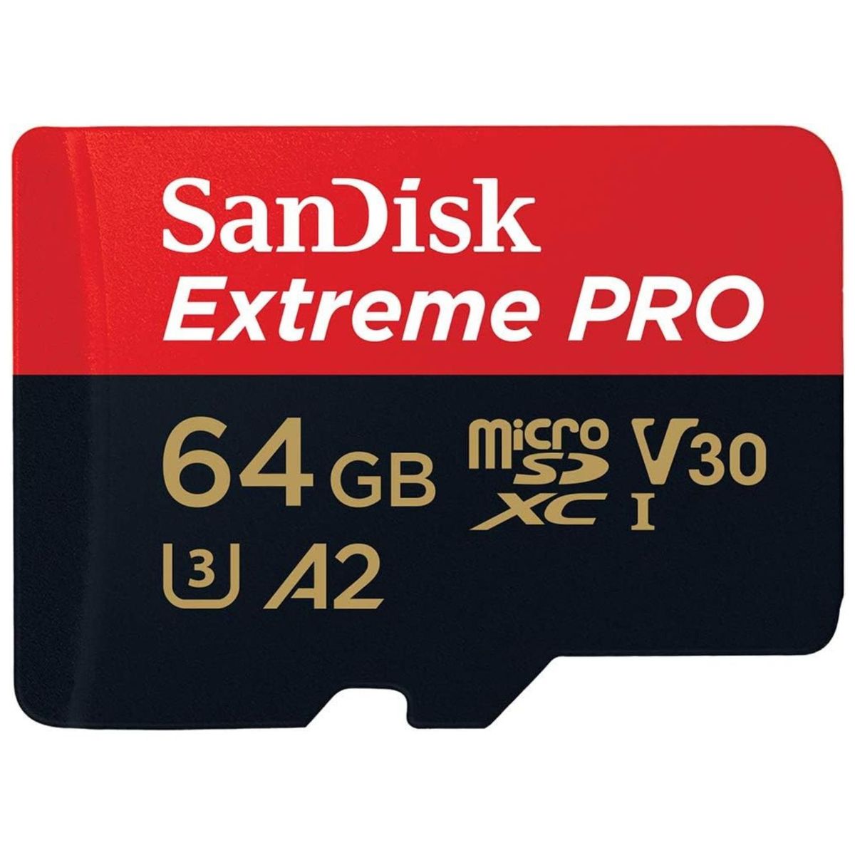 SANDISK - Memoria Sandisk Extreme Pro MicroSDXC 64GB 200MBs con adaptador SD
