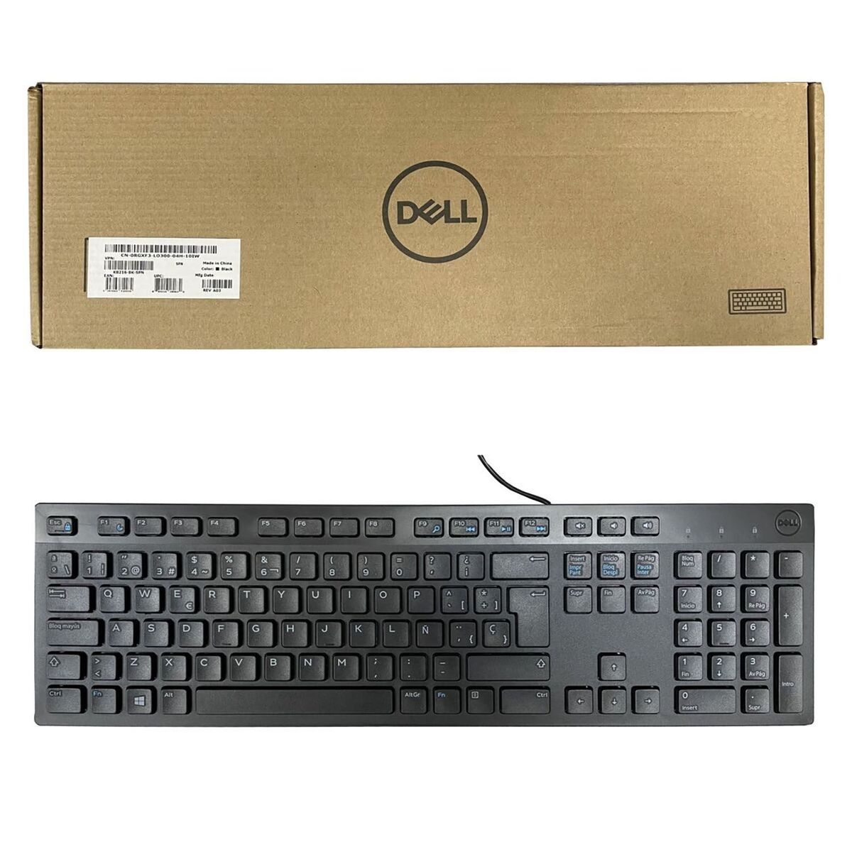DELL - TECLADO DELL  KB216 ALAMBRICO