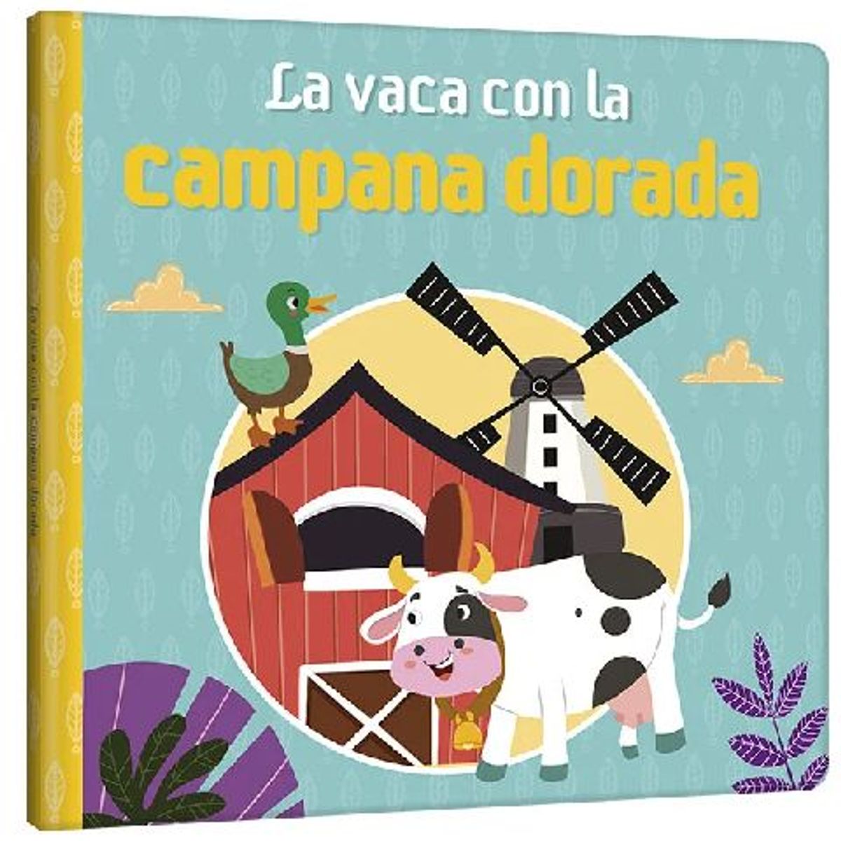 GENERICO - Libro Infantil La Vaca con la Campana Dorada