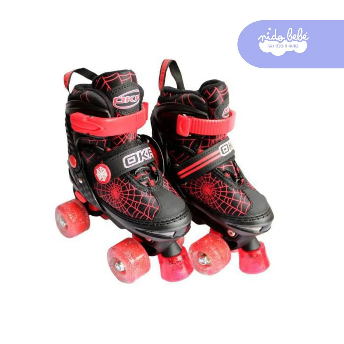 OKA - PATIN OKA 4 RUEDAS ARAÑA TALLA M