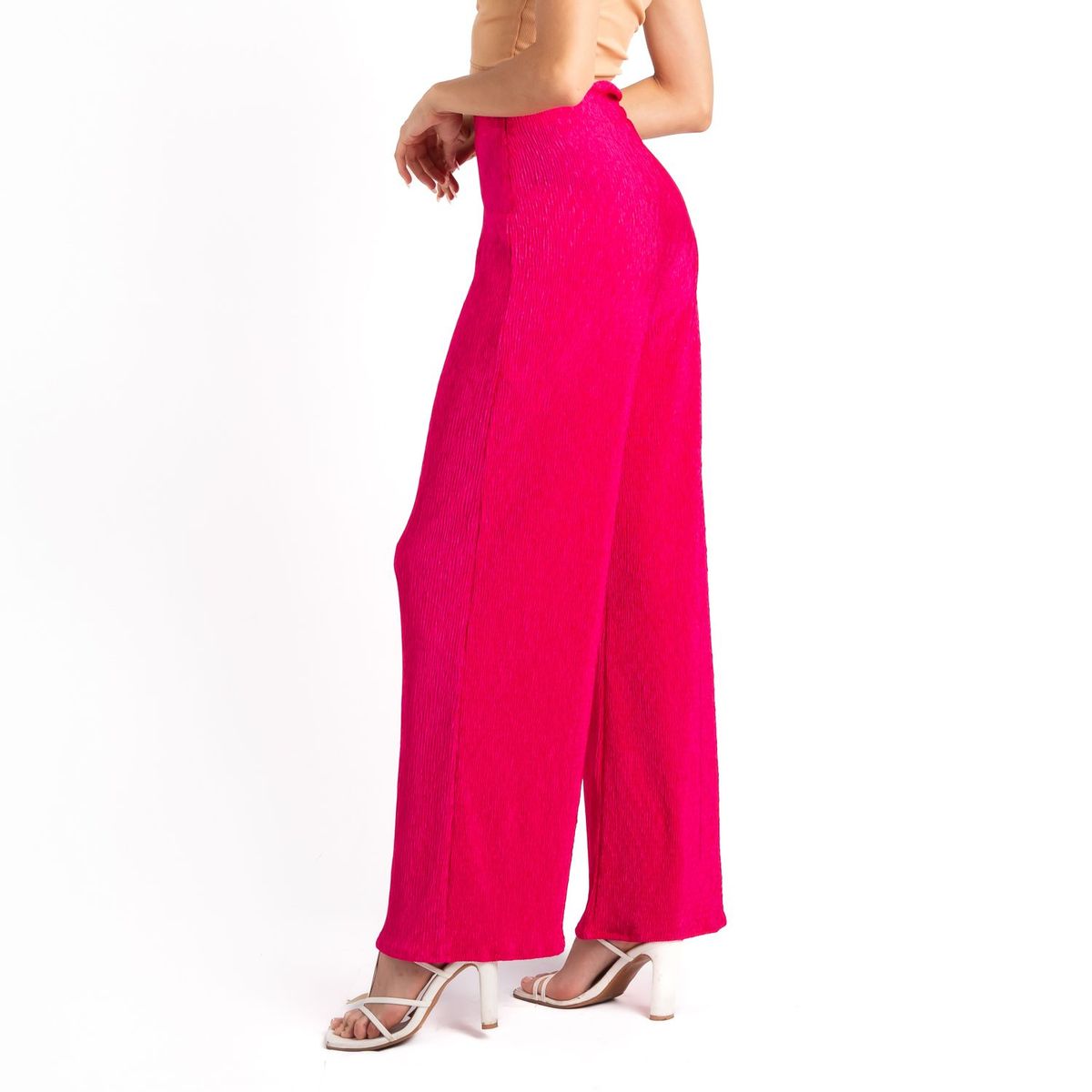 NEBULA - Pantalon Pamely - Nébula - Fucsia