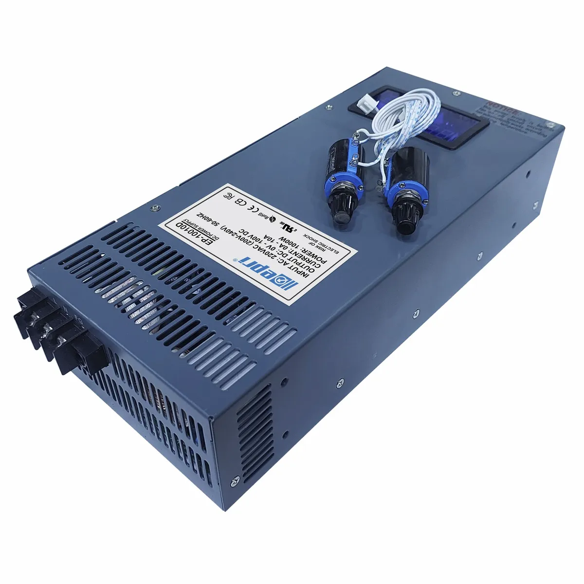 GENERICO - FUENTE REGULABLE 0V A 100V 10AMP DIGITAL - EPRI