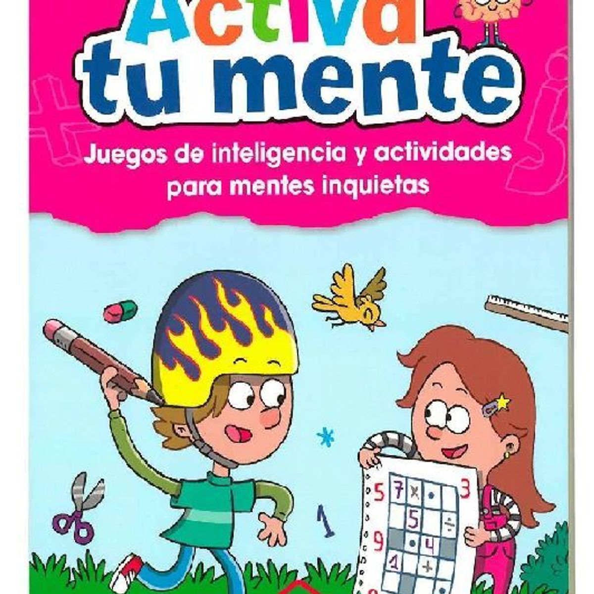 GENERICO - Libro Infantil Activa Tu Mente Activa tu Mente Juegos de Inteligencia