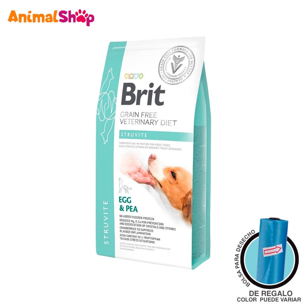 BRIT CARE - Alimento Para Perro Brit Grain Free Struvite Egg 12Kg