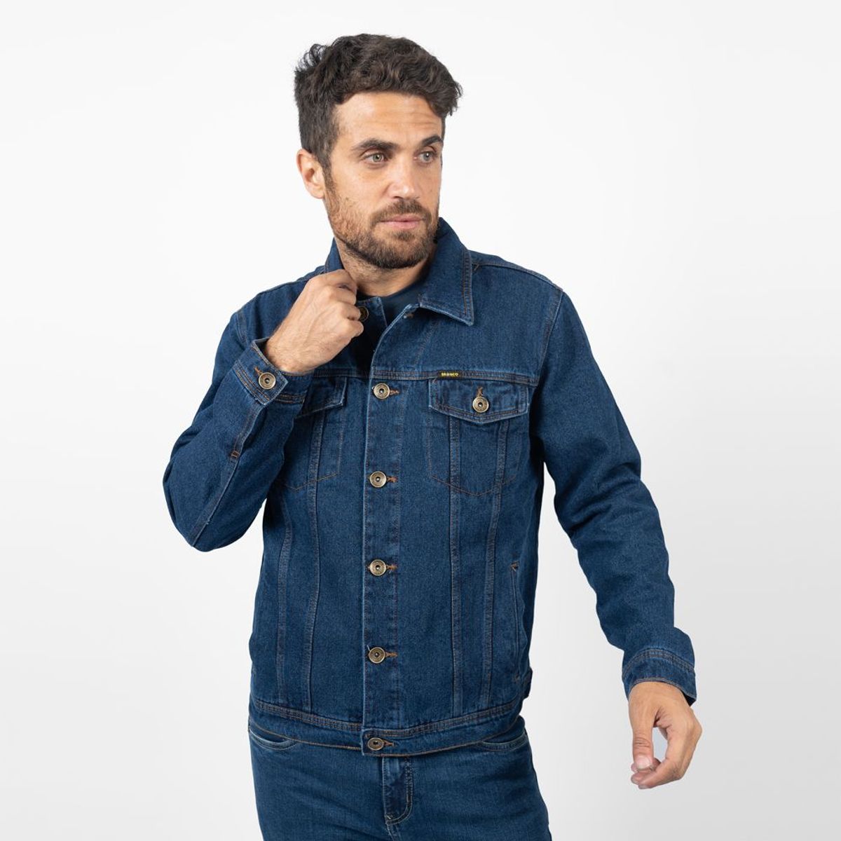 BRONCO - CASACA TEJANA III DENIM RIGIDO