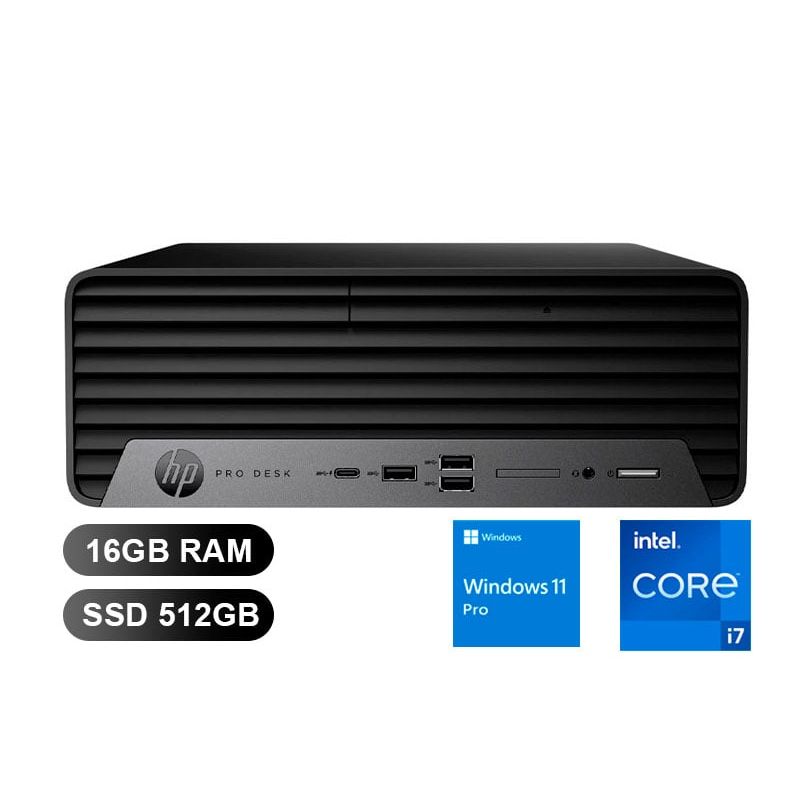 HP - PC HP PRODESK SFF 400 G9 I7-13700, 16GB RAM, 512GB SSD, WINDOWS 11 PRO (8C1W9LT)