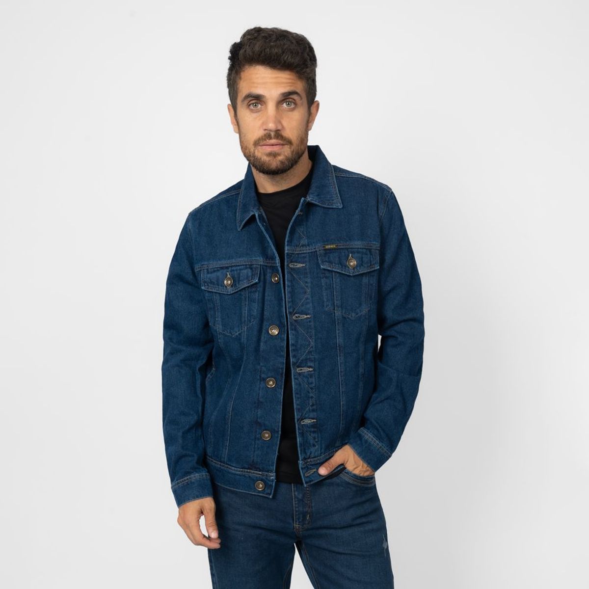 BRONCO - CASACA LASSO DENIM RIGIDO