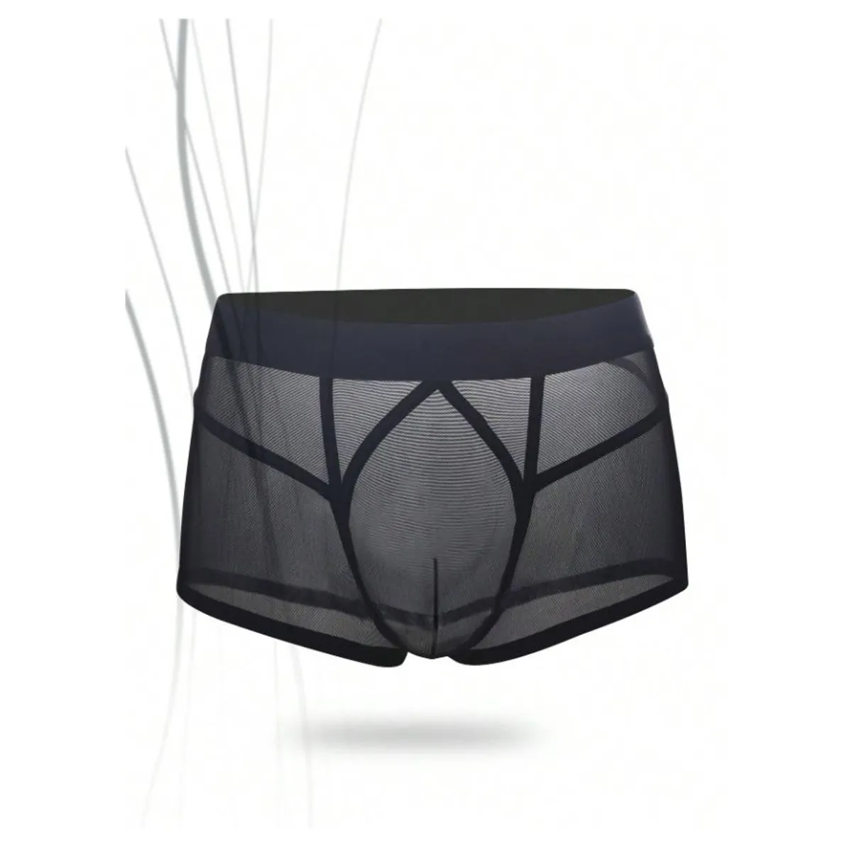 GENERICO - Bóxer Fabián Transparente - Lencería