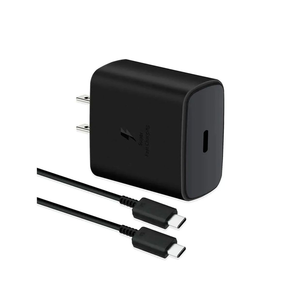 SAMSUNG - Cargador Samsung 45W USB-C Edition 2022 Galaxy S22, Plus, Ultra - Negro