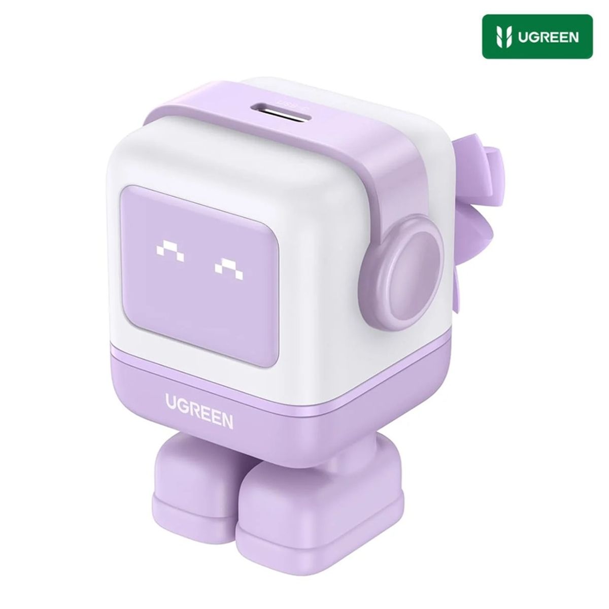 UGREEN - Cargador  UGREEN Uno RG 30W  Carga Rápida Tipo C Lila