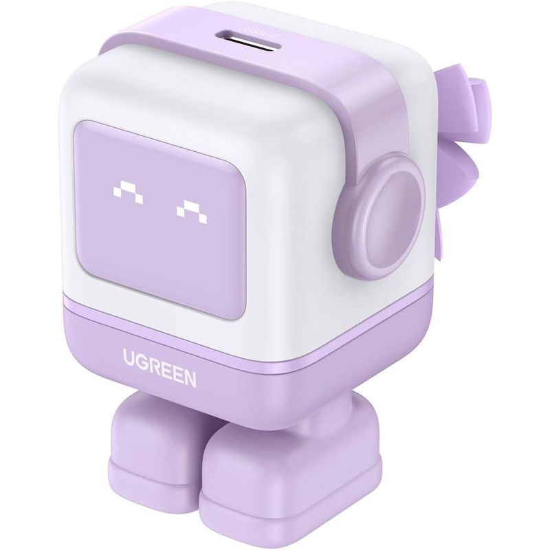 UGREEN - Cargador USB C UGREEN NEXODE Carga Rápida 30W - Purpura