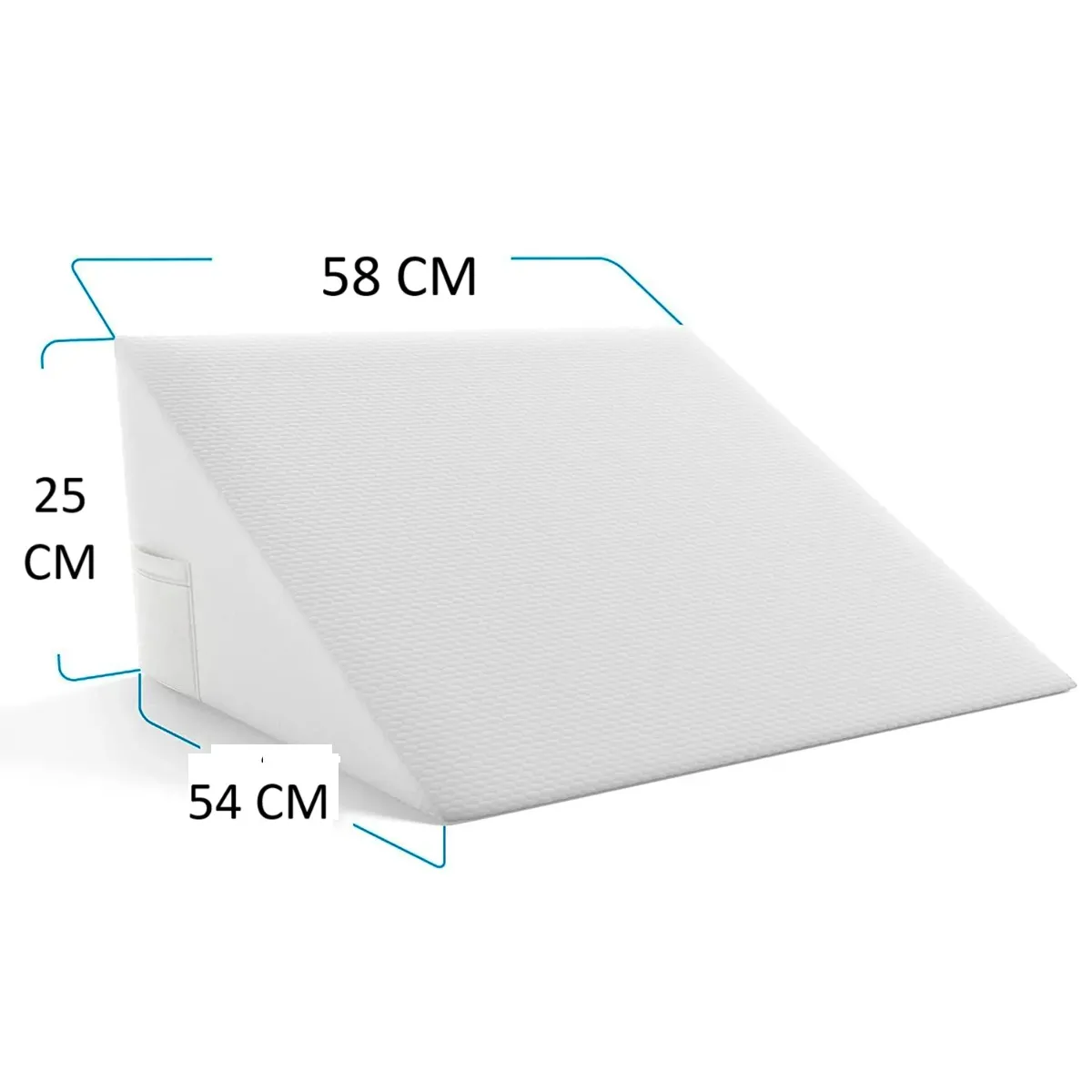 GENERICO - Cojín cuña antireflujo viscoelastico Grande