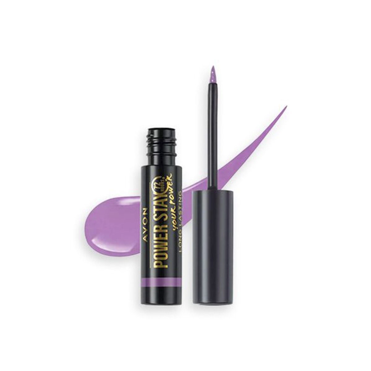 AVON - Delineador Líquido De Larga Duración 72h Lilac Power Power Stay