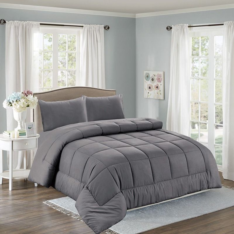 CASATEX - Edredón + Juego de sábanas King size 100% Algodón