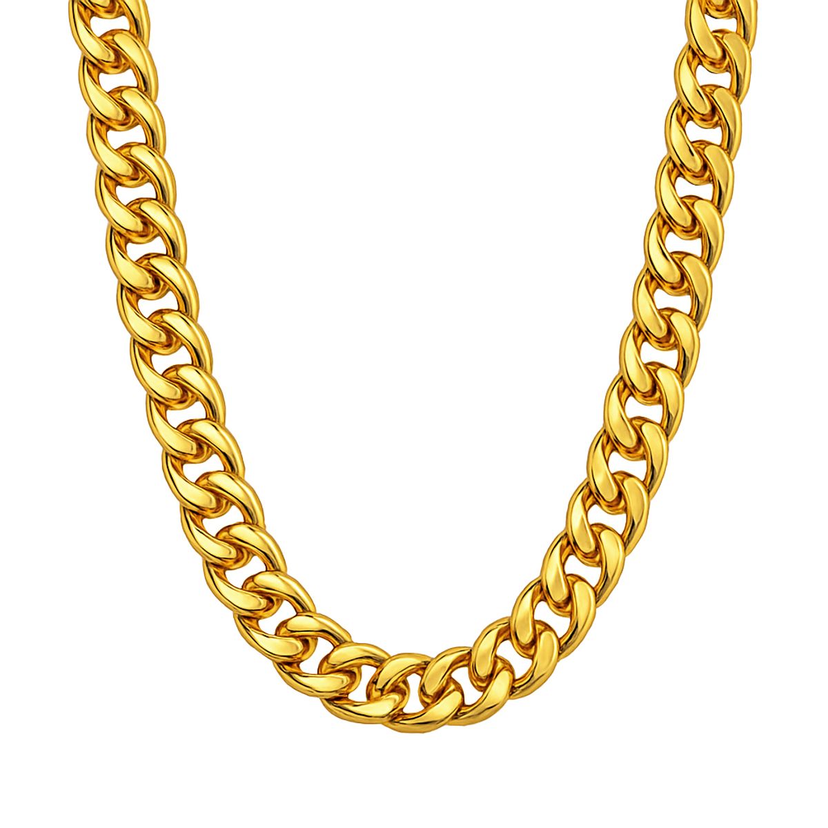 GENERICO - Cadena Lomo de Corvina Acero Inoxidable Hombre