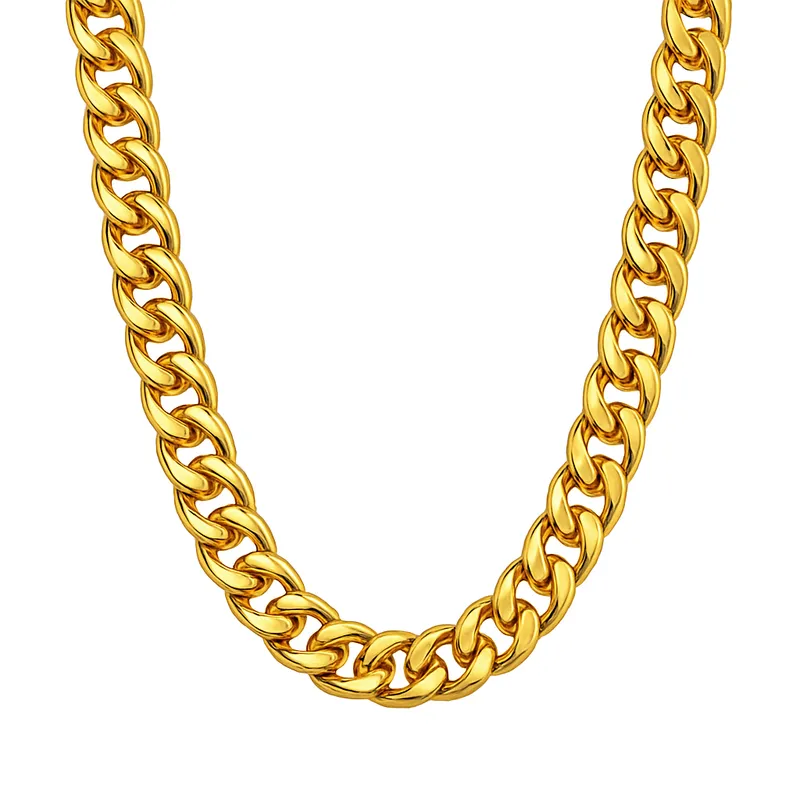 GENERICO - Cadena Lomo de Corvina Acero Inoxidable Hombre