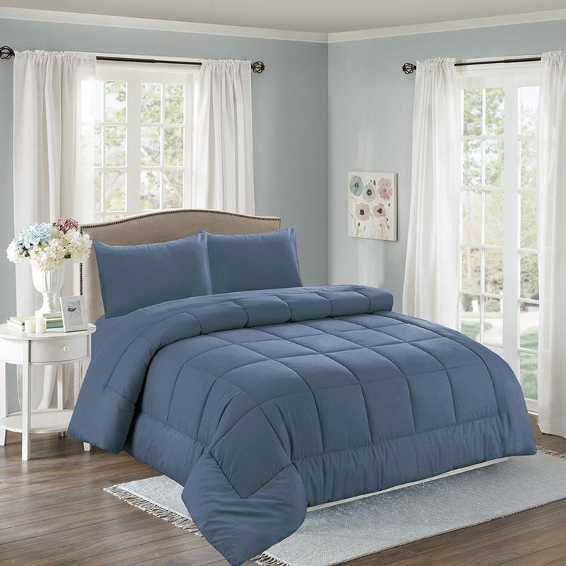 CASATEX - Edredón + Juego de sábanas King size 100% Algodón