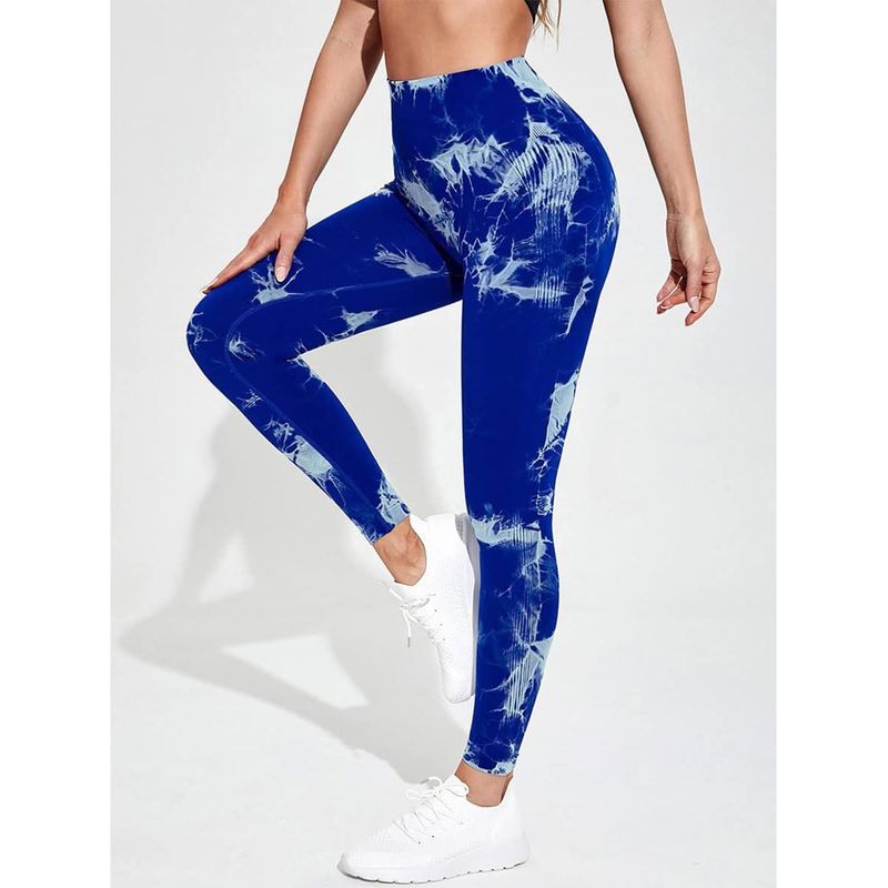 GENERICO - Leggins deportivas tie dye push up