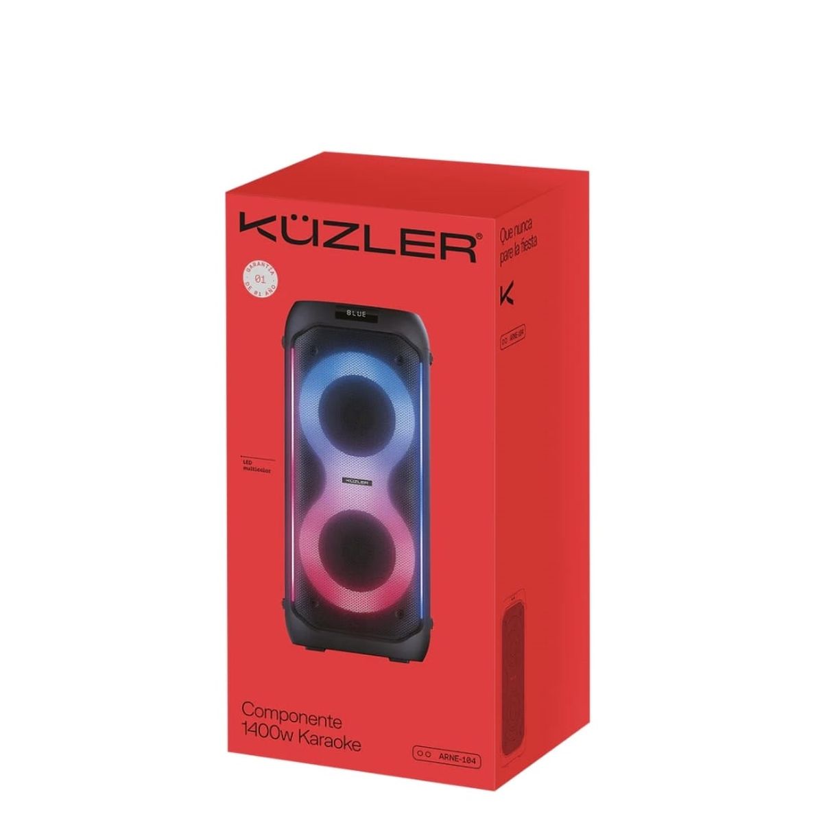 KUZLER - Parlante Karaoke Party box Kuzler ARNE-104