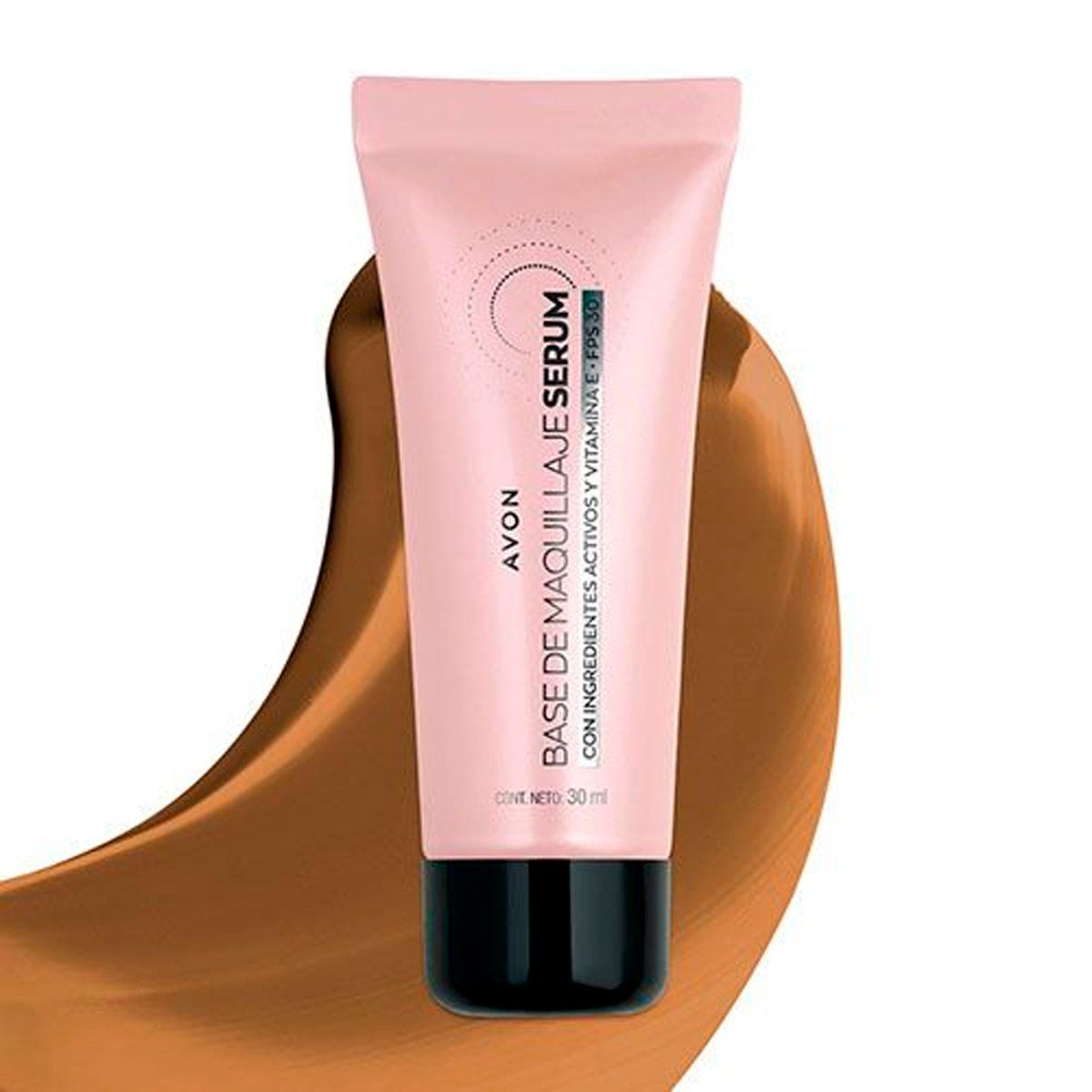 AVON - Base Sérum Acabado Natural FPS 30 Caramel 340 Q Avon