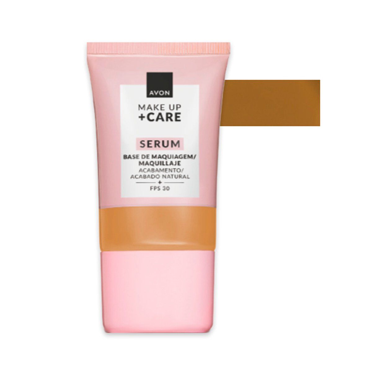 AVON - Base Sérum Acabado Natural FPS 30 Caramel 340 Q Avon
