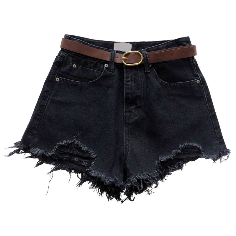 DENISASAA - Shorts vaqueros pantalones adelgazantes de verano y de moda