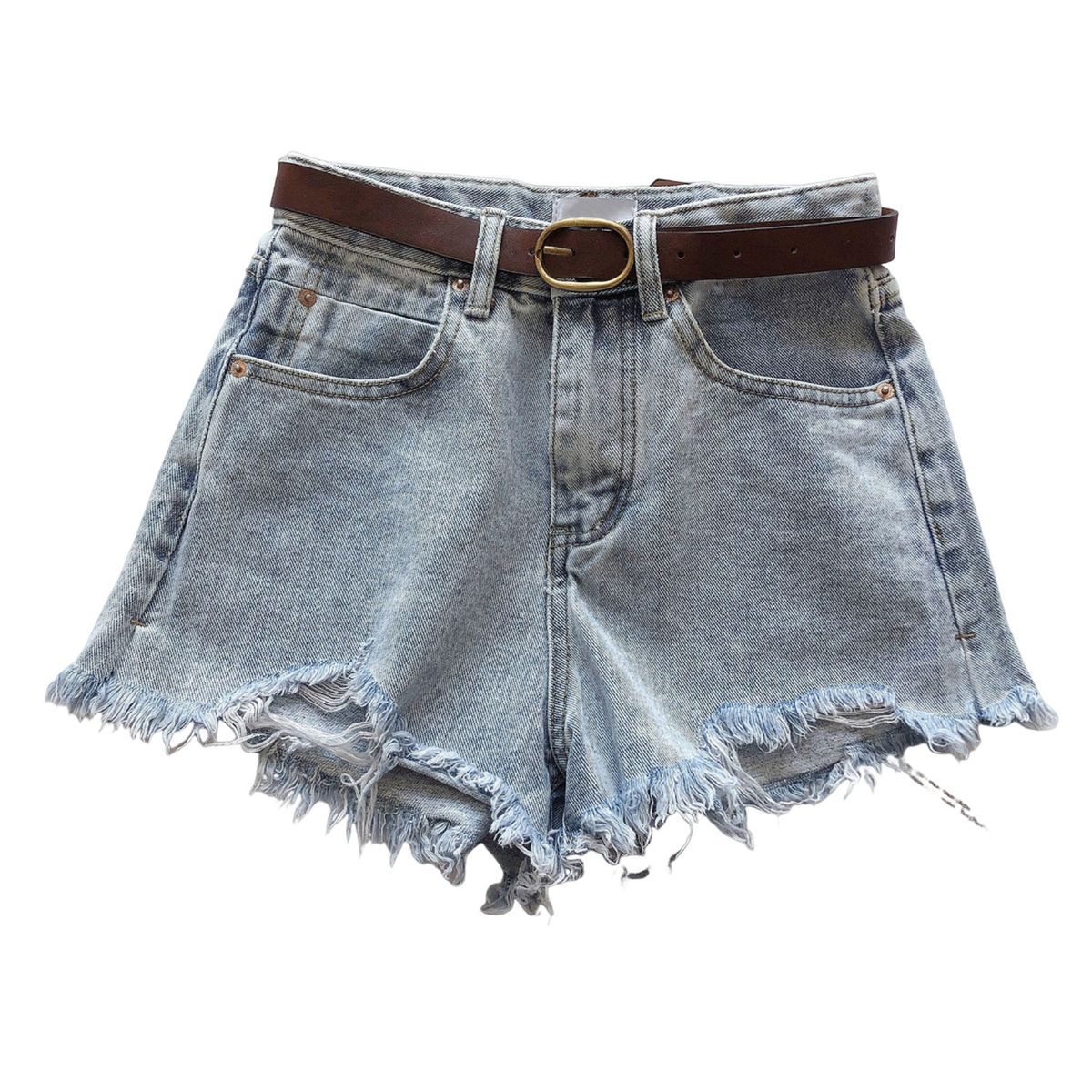 DENISASAA - Shorts vaqueros pantalones adelgazantes de verano y de moda