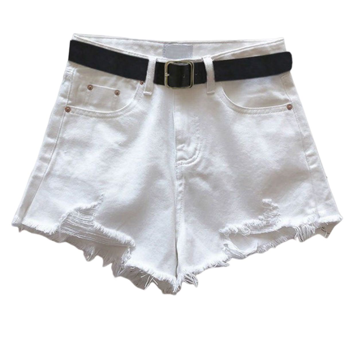 DENISASAA - Shorts vaqueros pantalones adelgazantes de verano y de moda