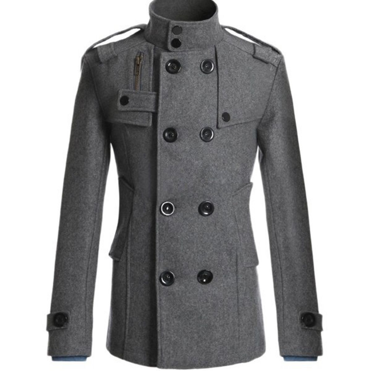 BLWOENS - Chaquetas para hombres -Gris