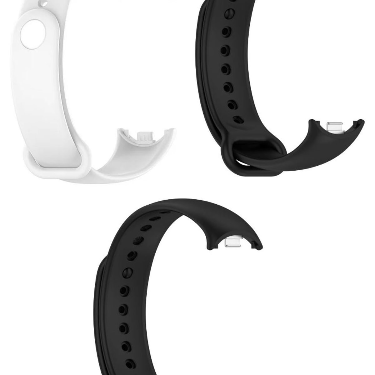 GENERICO - Correa Silicona compatible Xiaomi Mi Band 8, 9, 10