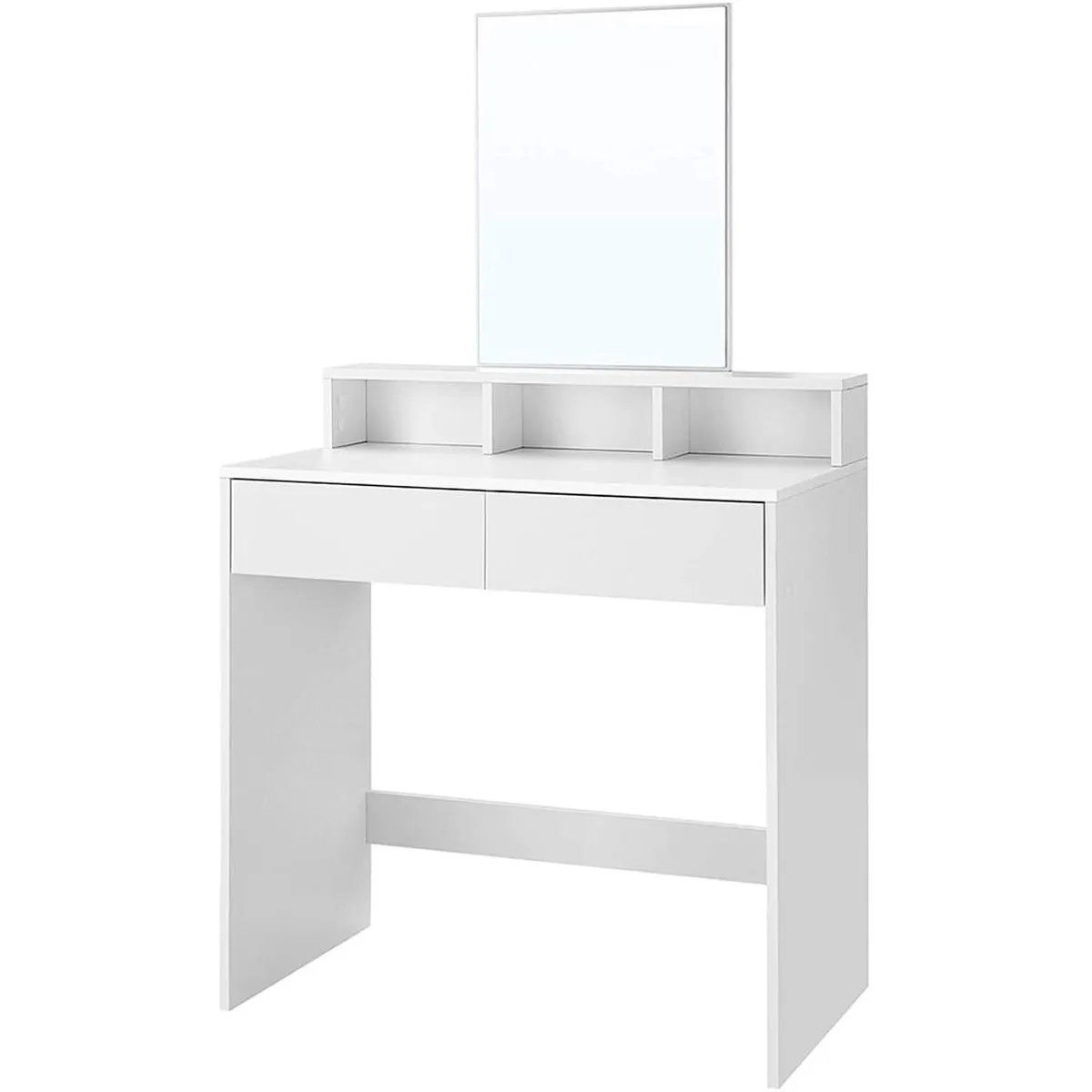 MUEBLES CRISOSTOMO - Tocador de Maquillaje Blanco 80cm