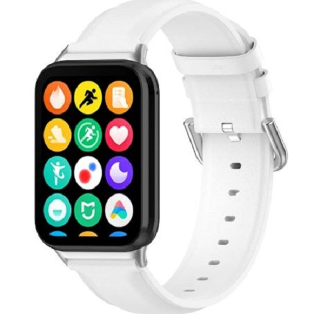 GENERICO - Correa compatible de cuero Smart Band 9 Pro 8 Pro para Xiaomi