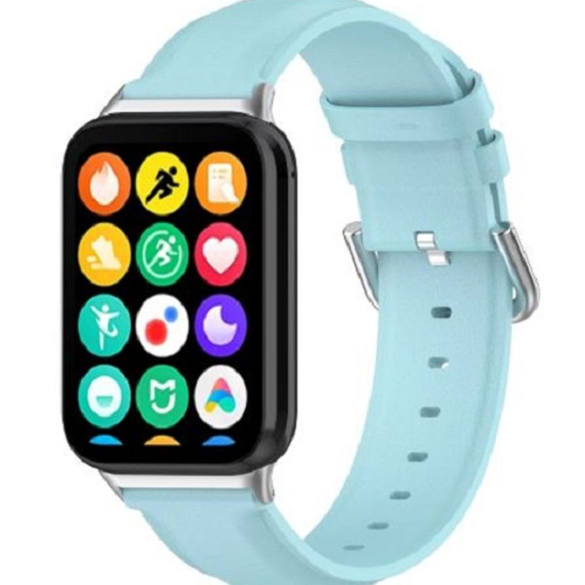 GENERICO - Correa compatible de cuero Smart Band 9 Pro 8 Pro para Xiaomi