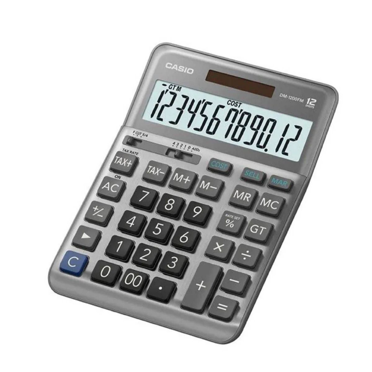 CASIO - Calculadora de Escritorio Casio DM-1200FM-W-DP