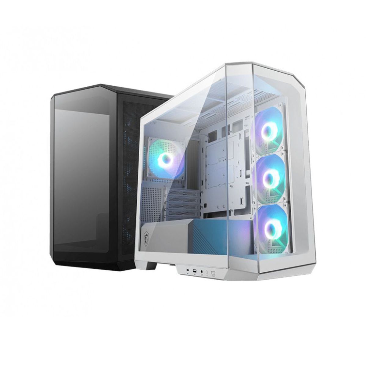 MSI - Case MSI MAG PANO M100R PZ Negro Micro-ATX Tower Vidrio Templado