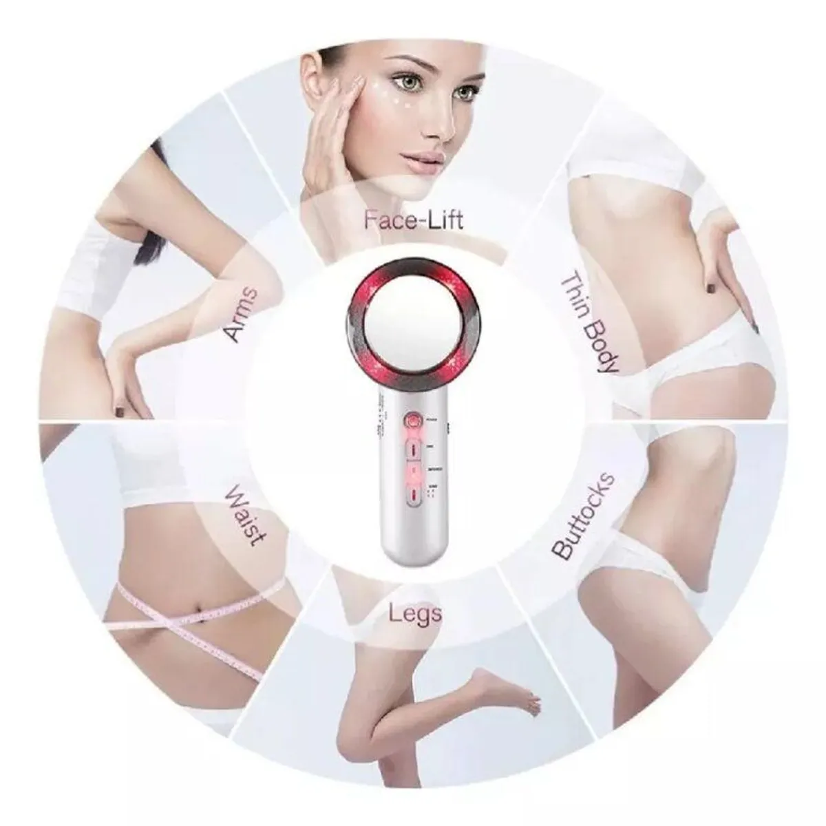 GENERICO - Cavitador 3 en1 Radiofrecuencia Ultrasonido Masajeador