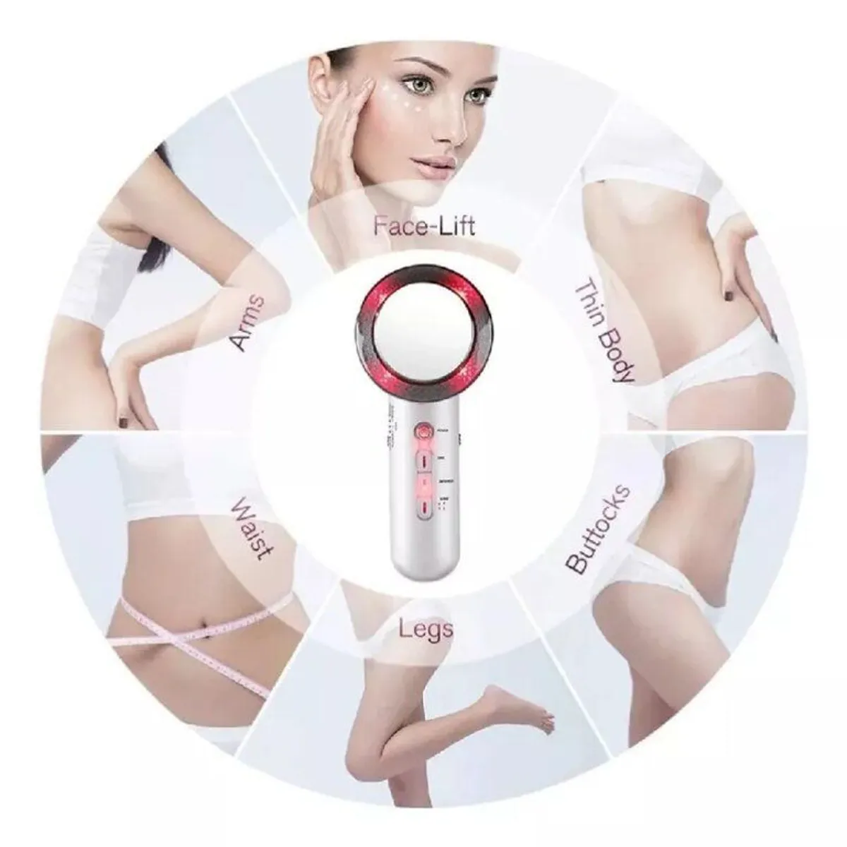 GENERICO - Cavitador 3 en1 Radiofrecuencia Ultrasonido Masajeador