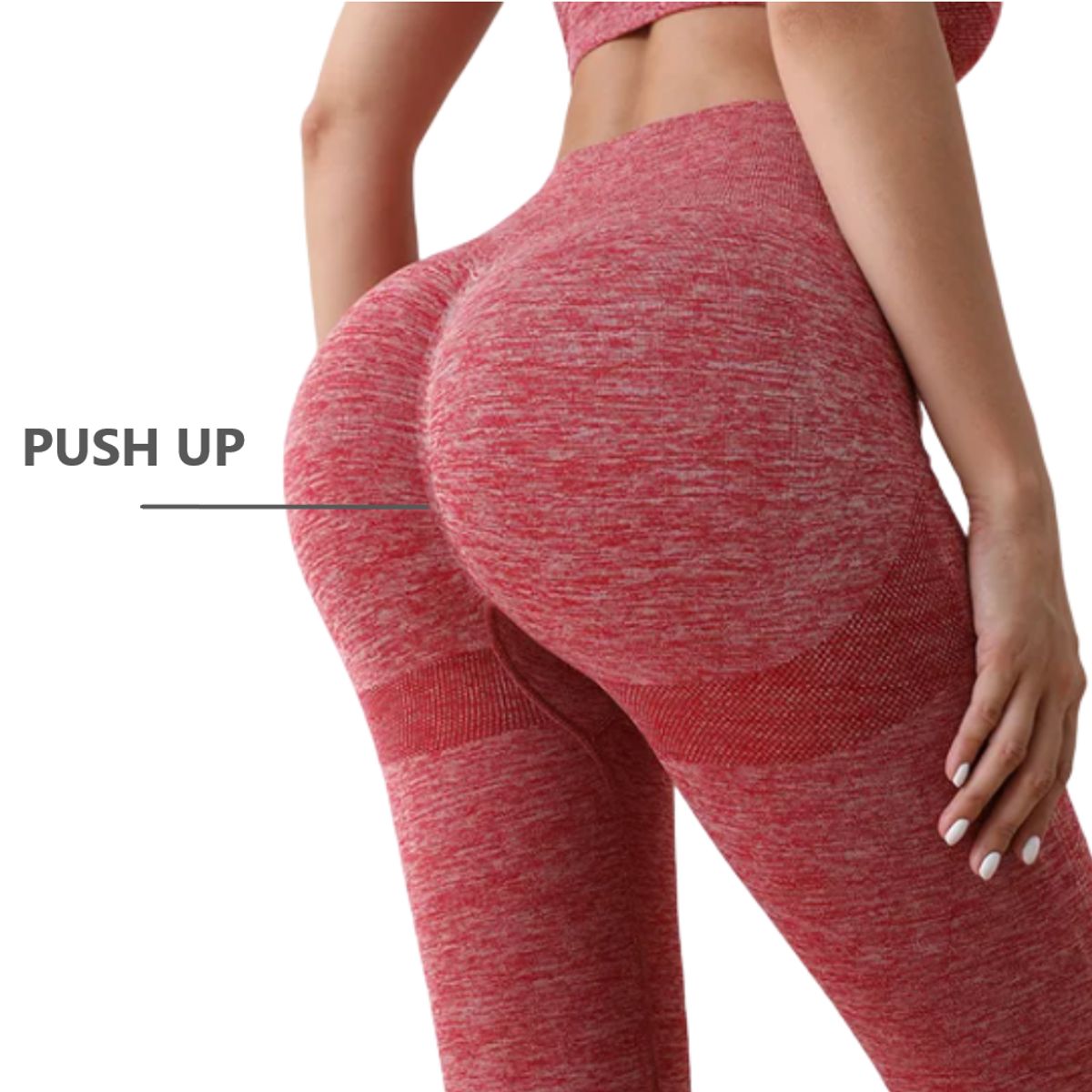 GENERICO - Legging Malla Deportiva Mujer de Malla Licra  Push Up