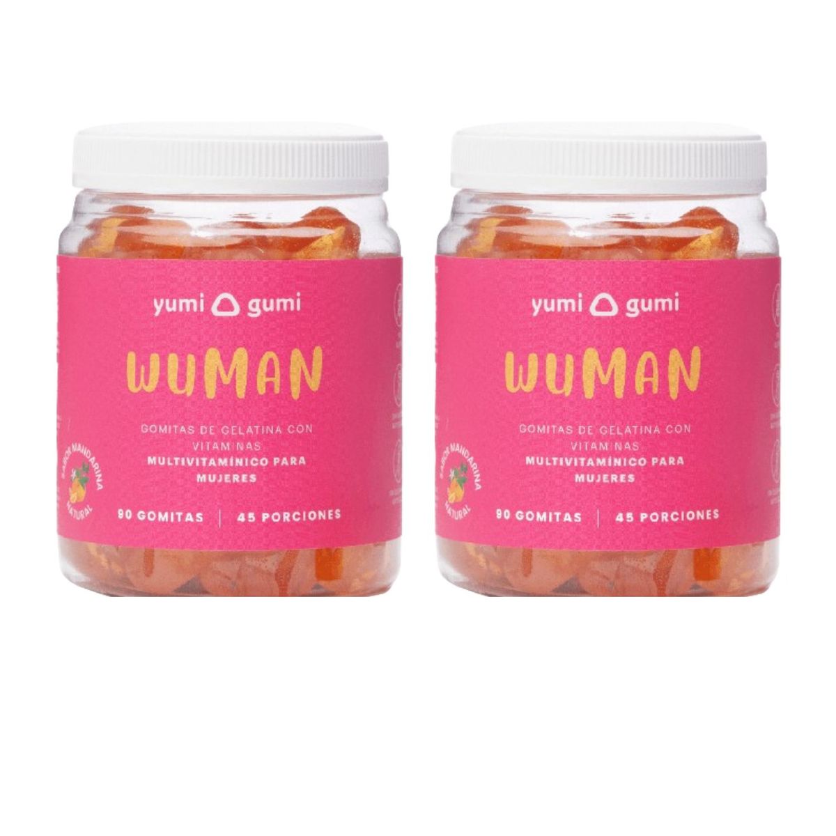 YUMI GUMI - Wuman Gomitas Yumi gumi 90 und Mandarina x2