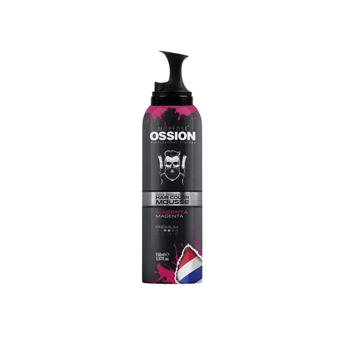 OSSION - Tinte Fantasía Semipermanente en Espuma MAGENTA 150ml OSSION