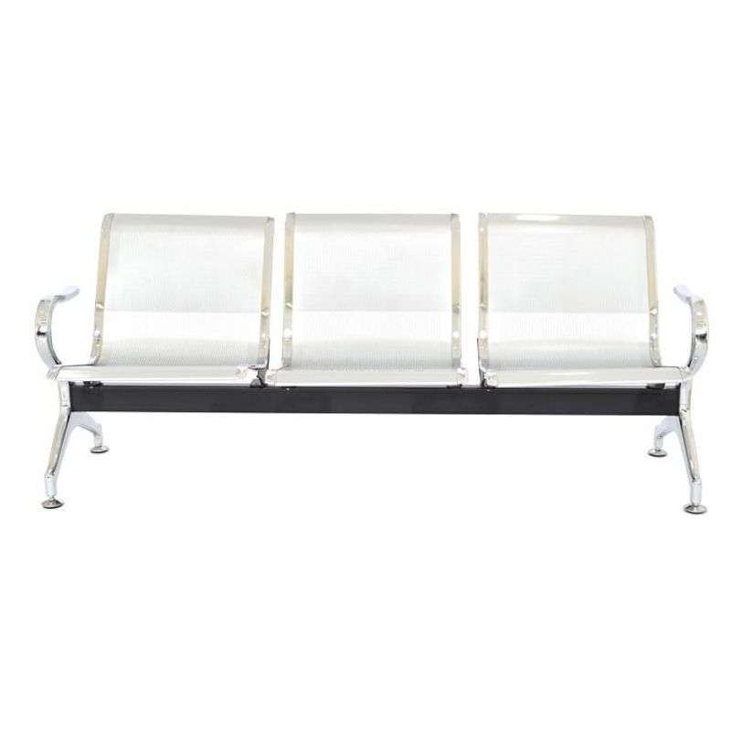 OFIDEAS - Butaca De Espera Blanco 3 Cuerpos-Tandem Aeropuerto Ofideas