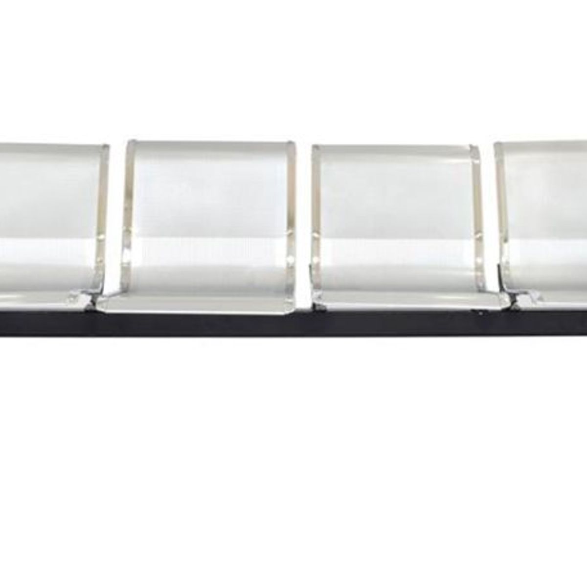 OFIDEAS - Butaca De Espera Blanco 4 Cuerpos-Tandem Aeropuerto Ofideas