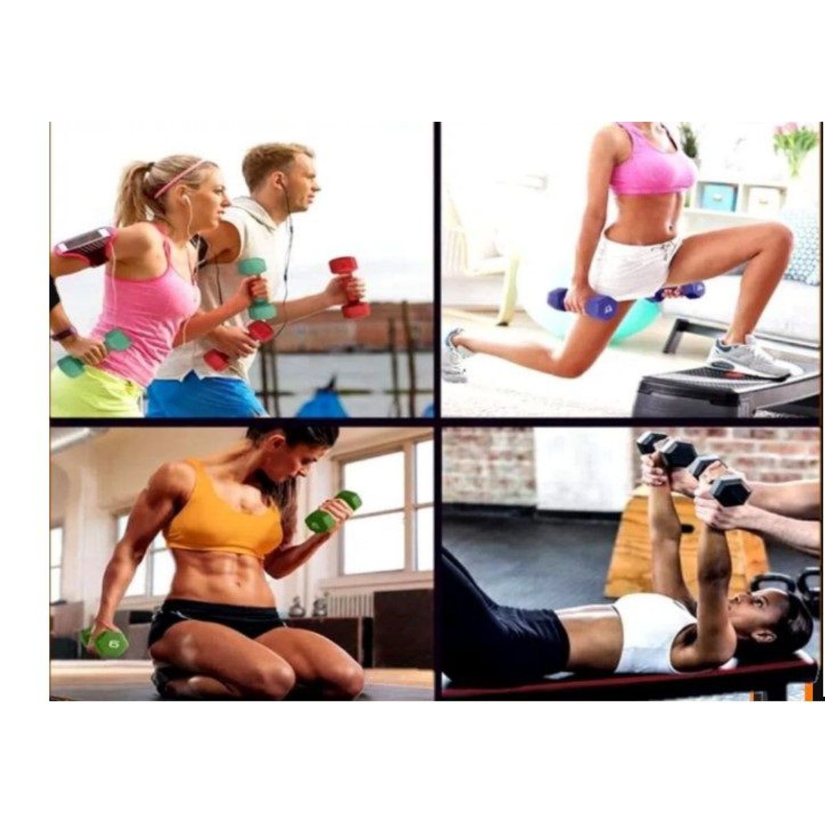 GENERICO - Mancuernas Xtreme Sport Pesas de 5Kg Fitness x2